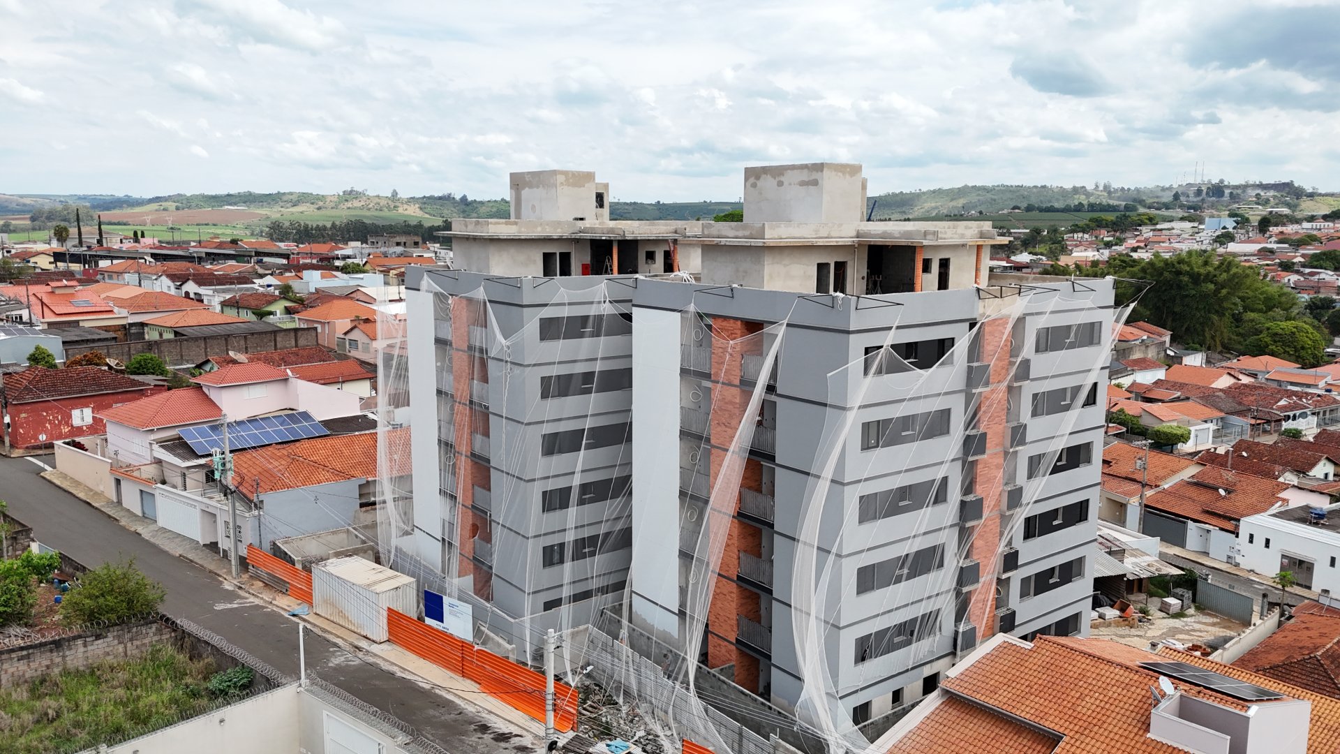 Execução muro da fachada